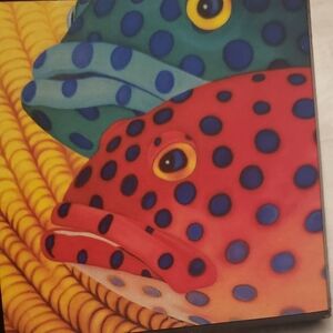 Nicolin & Gublin The Couple Artwork depicted on a magnet